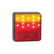 LED Autolamps Stop Tail Indicator Reflector Light 12V 14 LED Lamp Bulk Boxed