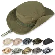 Sun Hats for Men Women Bucket Hat UPF 50+ UV Protection Boonie Hat 1 Army Green