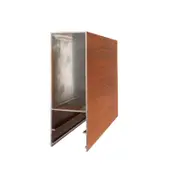 DECO 150 x 50mm 6.5m Ironbark DecoBatten QuickClick Cover