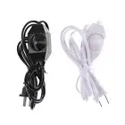 New White/black Lamp Power Cord w Dimmer Switch AC 250V/110V US Plug gtJ_i;