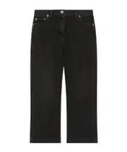Dolce Gabbana Kids Branded Tag 5-Pocket Denim Jeans 10Y black