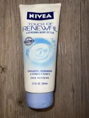 Nivea Touch of Renewal Body Wash Scrub 12oz Exfoliating Microbeads Vitamin E