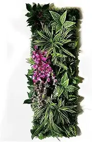 40cm*120cm 2023 New Home Decoration Artificial Plant Lawn Grass Fake Decorative Wall Plant Garden Outdoor Interior Decoration (Color : Picture color-12)