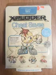 Nintendo Wii XPLODER Game Cheat Saves
