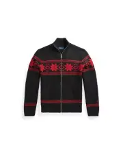Polo Ralph Lauren Big Boys Fair Isle Reversible Cotton Full-Zip Sweater