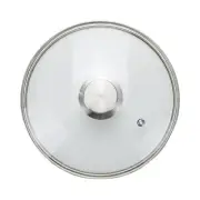 8 Inch Clear Glass Pot Lid for Frying Pan Replacement Cover Can Withstand 356...