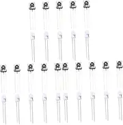 MERRYHAPY 3sets Ir Emitter Receiver Kit 18-20m Range 30mm Led Diode Compatible Home Electronics 5pairs*3