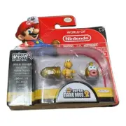 World of Nintendo Gold Series Bullet Bill Koopa Troopa Cheep Cheep Microland 1-3
