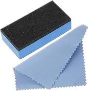 SOESFOUFU 1 Set Car Wax Applicator Sponge Kit Tire Dressing Cloth and Polishing Pad for Automotive Detailing Multi Functional Tool for Easy Application and Wiping for Car Enthusiasts