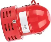 120DB Red Mini Metal Motor Alarm Industrial Sound Electrical Guard Against Theft MS-190 for Factory Construction