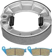 Front and Rear Brake Shoes Pads for Honda Shadow Spirit VT750 C2 DC 2001-2014, VT750 Aero 2004-2015, Shadow Phantom C2B 2010-2021, Deluxe C/CD 1998-2003, VT750 RS 2010-2014, Replace ‎FA196 34