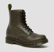 Dr Martens 8 Hole 1460 Olive Wanama Soft 24991355 Classic Doc