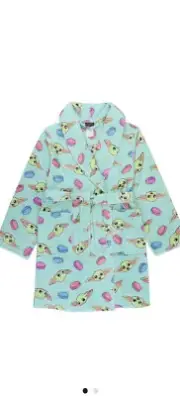 Brand New Disney Star Wars Grogu Macaroon Robe Kids