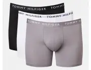 Tommy Hilfiger Men's Recycled Essentials Boxer Briefs 3-Pack - Black/Sublunar/White