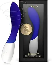 LELO MONA Wave Personal Massager for Women, G Spot Vibrator with WaveMotion Technology, Sex Toy for Women with 12 Vibration Patterns, G Spot Dildo, Female Sex Toy, Adult Toys for Women, Blue