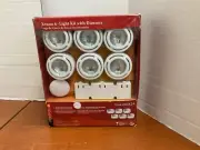 Xenon 6-Light Kit With Dimmer Portfolio Under Cabinet 240424