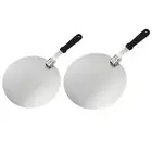 Stainless Steel Pizza Peel Convenient Pizza Spatulas for Bread Oven Pastry