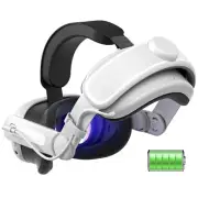 Adjustable Soft Headset Head Strap for Oculus Meta Quest 3 / 3S 6000mAh Edition
