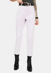 [Liquor N Poker] Lilac Outta Limits Denim Mom Jeans