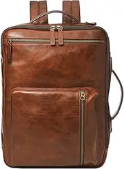 Fossil Men's Buckner Convertible Backpack and Briefcase Bag for Men