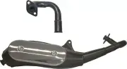 Complete Exhaust For Piaggio Quartz 50 1992 (50 CC)