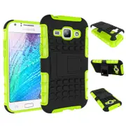 MCC Heavy Duty Samsung Galaxy J3 2016 / J3 6 Handset J320 Case Cover [Green]