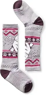 [Smartwool] Kids' Wintersport Full Cushion Polar Bear Pattern OTC Socks