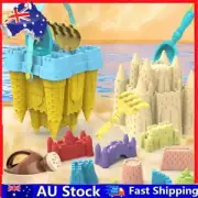 Beach and Sand Castle Kit Sand Toys Beach Toys Travel Sand Toys Set for Kids