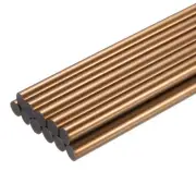 12pcs Mini Hot Glue Sticks for Glue Gun 0.43"x8" Bronze Gold