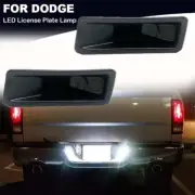 LED Rear Bumper License Plate Light Lamp Set For 2019 2020-2022 Dodge Ram 1500