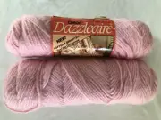 Caron Dazzleaire Yarn 1 Skein + Partial Color #2628 Azalea