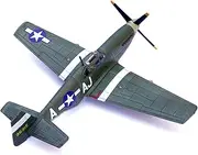 Alloy WWII USAAF P-51B Mustang Fighter 365TH FS 345TH FG Aircraft Model 1:72 Toy Simulation Science Exhibition Model