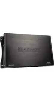 Alphasonik NA6000D Neuron Series Class D Monoblock 6000 Watts Car Amplifier