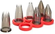 [DE BUYER] 4150.07 – Starter Set: 6 Tritan Sockets and Holder