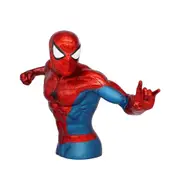 Monogram The Amazing Spider-Man Spider-Man Bust Figure Coin Bank