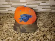 Oklahoma City Thunder Hat Cap Mitchell & Ness Snapback NBA Basketball OKC Camo