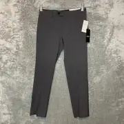DKNY Women Classic Office Career Slim Straight Flat Front Cropped Dress Pant 0*