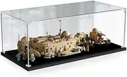 Acrylic Display Case for LEGO 75290 Star Wars Mos Eisley Cantina Figure Storage Box Dust Proof Glue Free