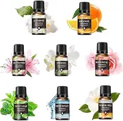 Oils for Diffuser | Pure Oils for Diffuser,Aromatherapy Oils Gift Set, Oil Diffuser Oils for Home Care, Candle Making and Diffusers Yongbao