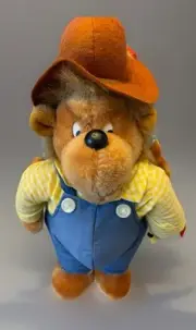 NWT VTG 1984 Mattel The Berenstain Bears Papa Bear Plush Stuffed Animal Toy 14"