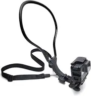 Neck Mount Holder for POV Shots Compatible with Phone and Action Cameras Hands Free Phone Shooting Ideal for GoPro Insta360 and Other Action Cameras Achieve Centered Shots While Keeping Hands Free