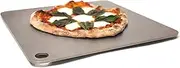 [THERMICHEF] 14" by 14" Pizza Steel (3/8" Deluxe Thickness) - Multipurpose Cooking Steel for Ovens & Grills - Made in the USA