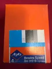 BROVIRA AGFA SPEED BH 312 S B5 Photo paper Hard White 3” x 4 1/8” Sealed box B5