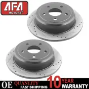For 2011 - 2016 Hyundai Azera Sonata Kia Cadenza Optima Rear Brake Disc Rotors (for: Kia)