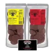Old Trapper Double Eagle Beef Jerky Gift Set - Teriyaki & Spicy - Variety Pac...