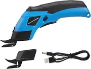 GARIOUANS Rechargeable Cordless Electric Scissors Handheld Cutting Tool for Fabrics Cardboard and Crafts Manganese Blades Battery Portable and Versatile Automatic Tailor Shears
