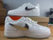 Size 8 - Nike Air Force 1 Low Color of the Month - White Silver
