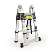 BULLET 3.8m Multipurpose Telescopic Folding Ladder Aluminium Alloy Extension