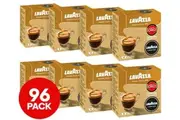8 x 12pk Lavazza A Modo Mio Coffee Capsules Qualita Oro