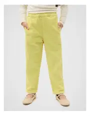 [Seed Heritage] Elasticated Cord Pant in Lemon Drop
